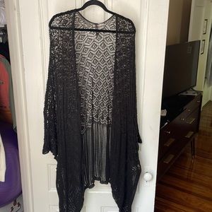 black lace kimono torrid